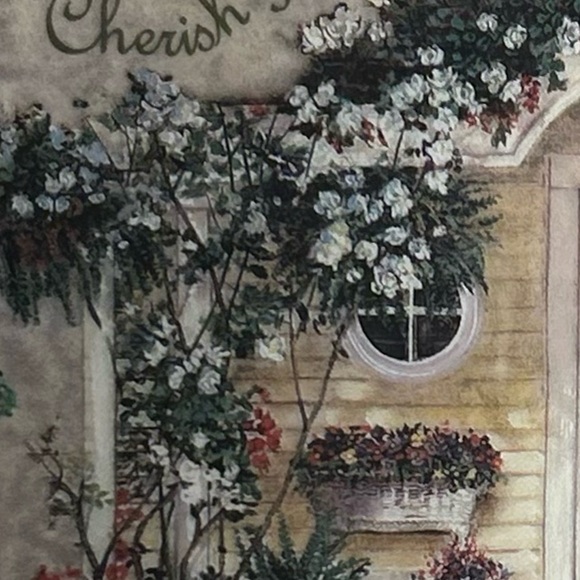 🌻Vintage 1997 Bradford Exchange Plate “Cherish Your Family” Glenna Kurz 8” - Picture 7 of 16